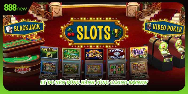 Lý do nên đồng hành cùng casino 888NEW